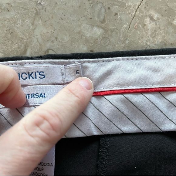 COPY - Ricki black dress pants faux pockets size 6 - Picture 9 of 11